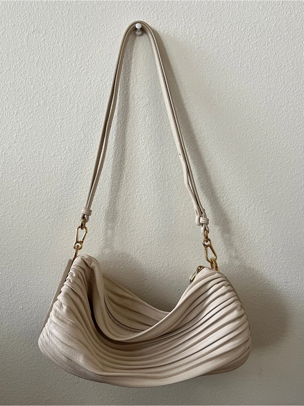 Loewe Bracelet Pouch Bag in Ivory